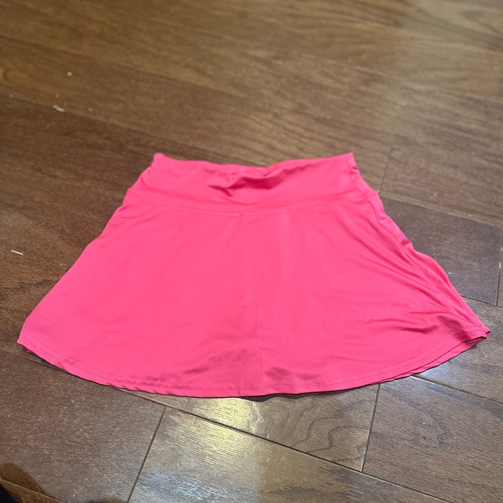 SHEIN Pink Mini Skort Skirt Size Small